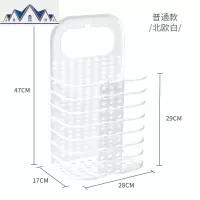 脏衣篮脏衣服收纳筐放衣服的脏衣篓卫生间可折叠家用壁挂装衣物筐 三维工匠收纳篮