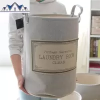 脏衣篮脏衣服收纳筐脏衣篓双层加厚提花布艺换洗衣服篮子家用超大 三维工匠收纳篮