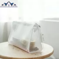 网红化妆包ins风超火小号便携女旅行随身洗漱包大容量收纳包防水 三维工匠