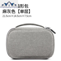 ins多功能网红化妆包品便携小号韩国简约大容量随身收纳袋盒少女 三维工匠收纳包