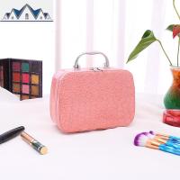 化妆包大容量大号小号便携韩国简约少女心可爱收纳盒袋化妆箱手提 三维工匠收纳包