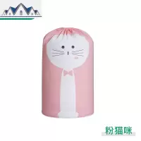 束口棉被袋可爱防尘卡通被袋衣服被子整理旅行搬家打包防潮收纳袋 三维工匠收纳包
