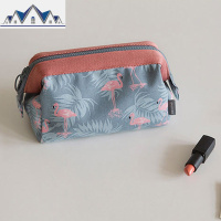 旅行洗漱包女布艺手拿包化妆品收纳包女士钱包大容量便携外出包袋 三维工匠