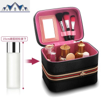 化妆包女小号便携护肤手提化妆品收纳箱盒大容量网红ins风 超火 三维工匠收纳包