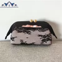 日系收纳新款可爱星空刺绣丝绒化妆包流苏小手包随身化妆品收纳包 三维工匠
