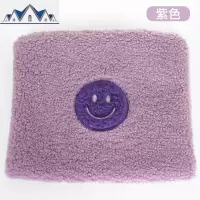 毛绒化妆包羊羔可爱笑脸收纳包旅行大容量拉链款化妆品工具手拿包 三维工匠