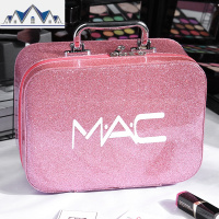 化妆包小号便携韩国简约可爱少女心方袋大容量收纳盒品化妆箱手提 三维工匠收纳包