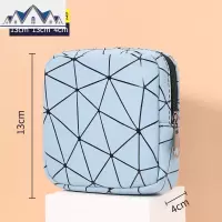 姨妈巾卫生巾收纳包可爱少女心便携包月事棉包收纳小包装卫生巾袋 三维工匠