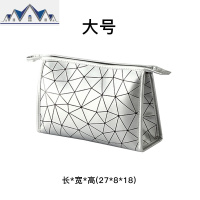 新款化妆包ins风超火女网红大容量化妆品收纳袋便携防水洗漱包 三维工匠收纳包
