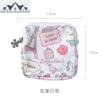 大容量卫生棉包便携随身卫生巾收纳包装姨妈巾袋子月事小包收纳袋 三维工匠