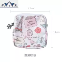 大容量卫生棉包便携随身卫生巾收纳包装姨妈巾袋子月事小包收纳袋 三维工匠
