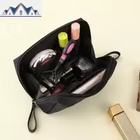 化妆包小号便携防水收纳包可爱少女迷你手拿包简约旅行随身化妆袋 三维工匠