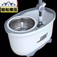拖把旋转免手洗干湿两用懒人家用双驱动自动拖布桶小目标A6 三维工匠