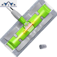 [可夹毛巾]大号免手洗平板拖把家用旋转拖把木地板墩布懒人地拖 三维工匠