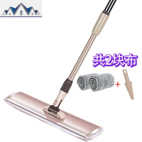 免手洗平板拖把懒人一拖家用瓷砖地尘推擦木地板吸水拖布头墩布净 三维工匠