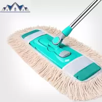 干湿分区吸水平板拖把家用懒号棉线强吸水一拖干湿两用拖帕净 三维工匠