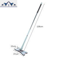 家用懒人免手洗拖把仿手拧木地板吸水棉拖布可旋转平板地拖一拖净 三维工匠