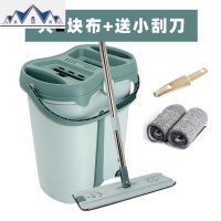 刮刮乐懒人拖把网红免手洗平板家用平板拖布一拖净快手墩布 三维工匠