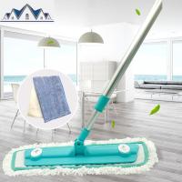 家用平板拖把地板360度旋转拖魔术贴黏扣拖布新老款随机 三维工匠