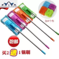 雪尼尔拖布平板拖把家用实木地板拖把地拖懒人旋转平板拖把布套式 三维工匠