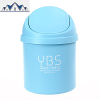 桌面垃圾桶北欧家用客厅卧室卫生间可爱创意有盖床头迷你小垃圾桶 三维工匠