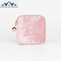 卫生棉巾收纳包迷你大姨妈巾袋子月事包可爱便携装放卫生巾的小包 三维工匠