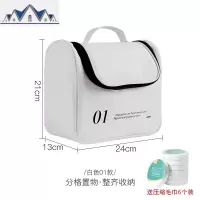 ins风化妆包女大容量旅行小号便携洗漱包网红出差化妆品收纳盒 三维工匠收纳包