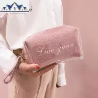 可爱日系网红化妆包女ins风便携收纳包超火小号防水旅行洗漱袋 三维工匠