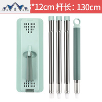 刮刮乐拖把配件替换布拖把杆通用不带桶单拖把懒人免手洗平板拖把 三维工匠