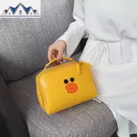 韩版大容量化妆包时尚可爱卡通网红收纳包手提旅行口红包洗漱包 三维工匠
