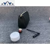韩国简约化妆包包大容量pu皮质大码便携欧美个性旅行收纳包洗漱包 三维工匠