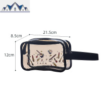 防水懒人化妆包女ins风超火网红小号便携大容量化妆品旅行收纳袋 三维工匠收纳包