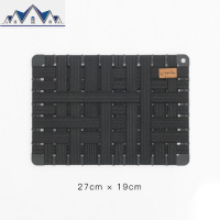 金属弹性收纳板旅行便携配件包整理盒耳机数据线数码收纳包 三维工匠