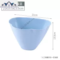 厨房橱柜挂式垃圾桶小号家用壁挂无盖厨余浴室悬挂式收纳桶可挂 三维工匠