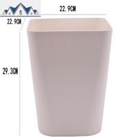 日式大垃圾桶家用客厅卧室可爱带盖纸篓卫生间厨房垃圾筒ins网红 三维工匠