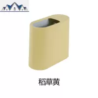 窄长垃圾桶北欧家用客厅双层垃圾筒厨房无盖夹缝压圈卫生间长方形 三维工匠