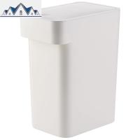 按压窄缝垃圾桶客厅欧式垃圾筒 家用厨房卫生间分类拉圾桶 三维工匠