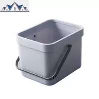 北欧手提垃圾桶家用创意厨房卧室卫生间无盖大小号厕所拉圾筒纸篓 三维工匠
