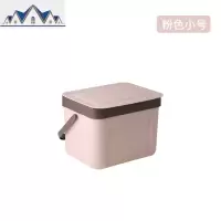 垃圾桶家用现代壁挂式拉及厨房桌面小卫生间可挂厕所北欧简约带盖 三维工匠