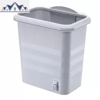 免打孔壁挂式厨房多用垃圾桶可挂墙橱柜卫生间厕所家用垃圾分类 三维工匠