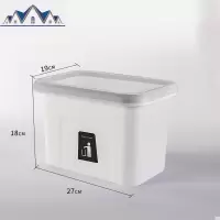 厨房垃圾桶壁挂式家用垃圾篓厕所垃圾桶创意壁挂垃圾筒家居用品 三维工匠