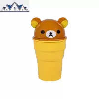 车载垃圾桶前排专用车用创意卡通可爱车内多功能汽车后排垃圾收纳 三维工匠