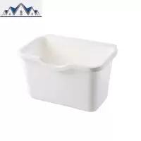 厨房家用垃圾桶橱柜挂式垃圾收纳桶悬挂式收纳盒壁挂桌面垃圾篓 三维工匠