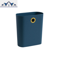 垃圾桶窄款夹缝卫生间厕所浴室家用厨房北欧办公室大纸篓创意简约 三维工匠
