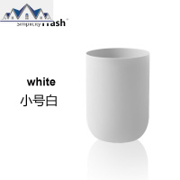 北欧垃圾桶家用客厅卧室厨房拉圾分类办公室创意厕所简约大号无盖 三维工匠