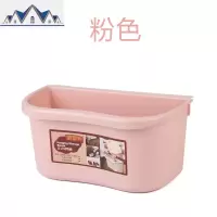 厨房橱柜挂式垃圾桶创意家用挂架大号加厚桌面可爱收纳盒塑料桶 三维工匠
