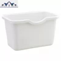 创意厨房悬挂式垃圾桶家用无盖橱柜杂物壁挂篮可挂式收纳桶塑料 三维工匠