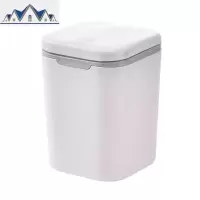 创意桌面垃圾桶迷你带盖桌上收纳小垃圾筒家用小号可爱厨房北欧 三维工匠