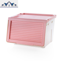 卧室大号塑料衣服整理箱装玩具零食的箱子客厅储物柜收纳盒 三维工匠收纳箱