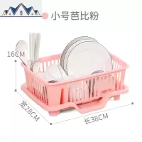 碗架家用厨房多功能碗碟收纳架沥水碗架双层加厚放碗筷的架子简易 三维工匠